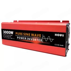 High Quality 3000W Pure Sine Wave Solar Inverter Input 12V 24V 48V DC to Output 220V AC