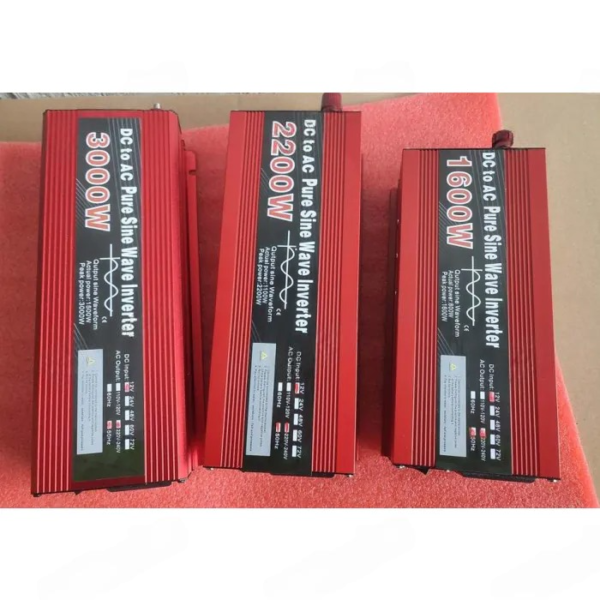 High Quality 3000W Pure Sine Wave Solar Inverter Input 12V 24V 48V DC to Output 220V AC - Image 3
