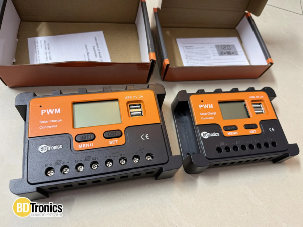 Good Quality 12V/24V 30A PWM Solar Charge Controller 48V Solar Panel Lead Acid Lithium Battery - Image 5