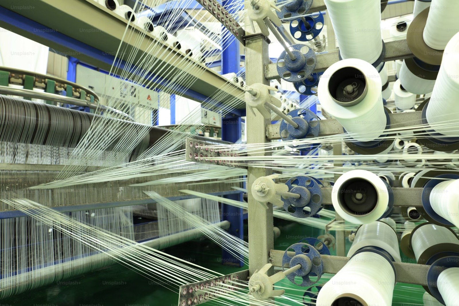 Cotton yarn machine